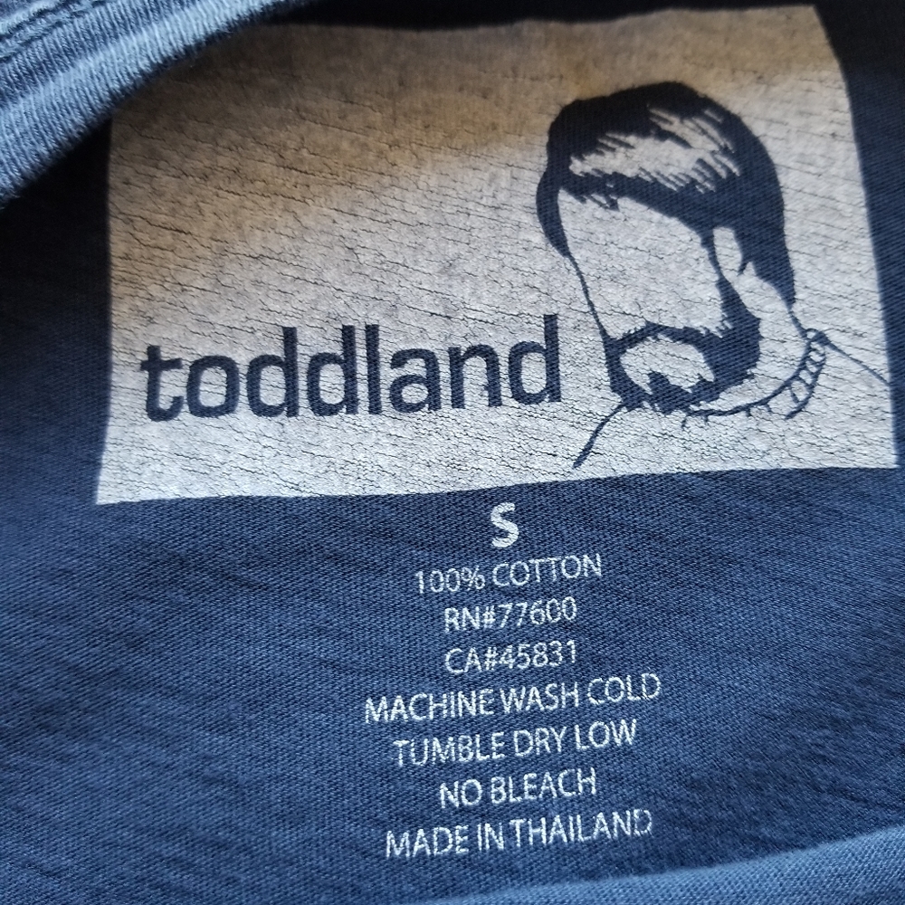 Toddland I Just Want to Ride Bike with You T Shirt Blue - Picture 3 of 5